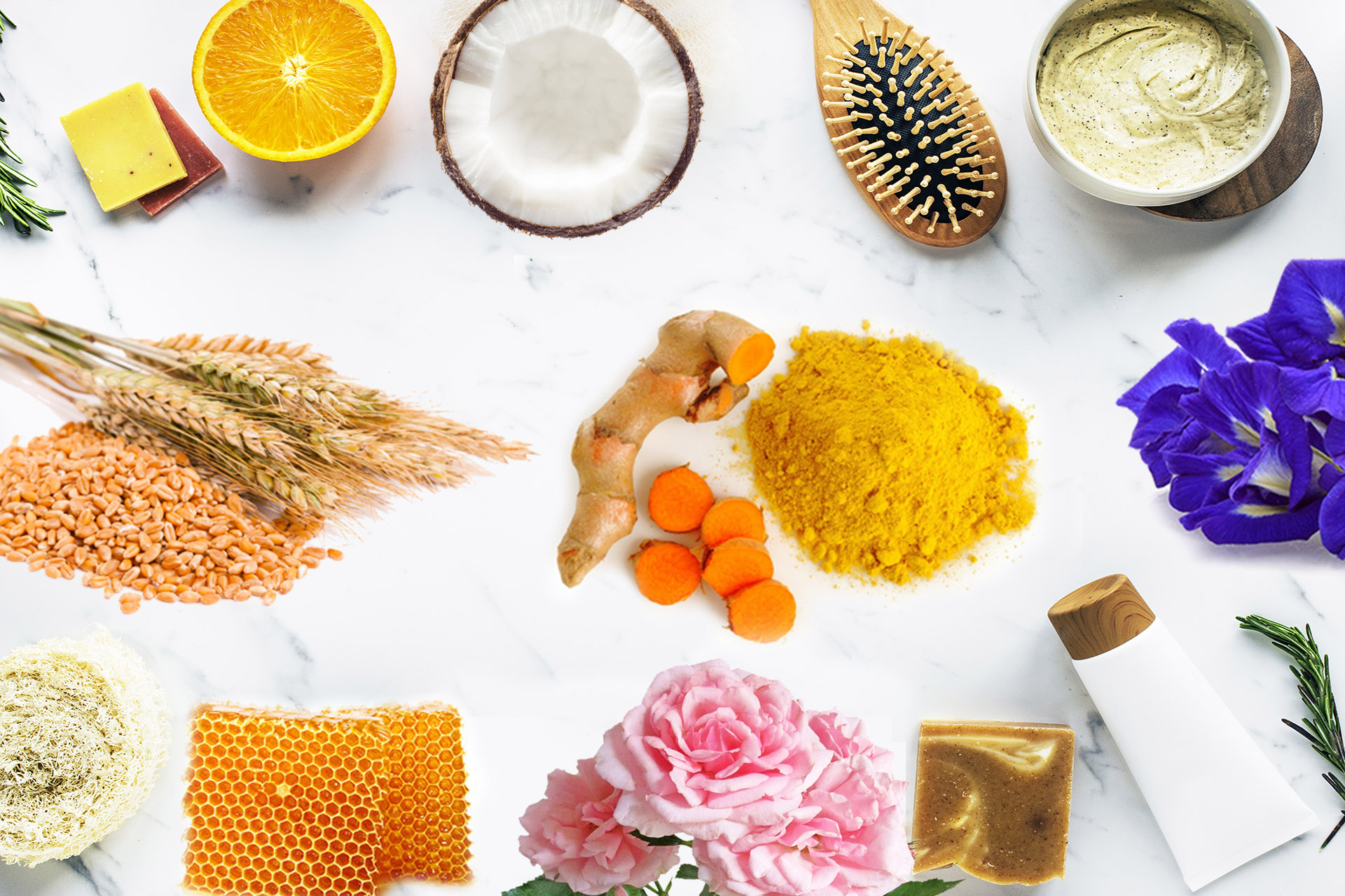 Natural homemade organic soap bar